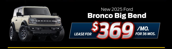 New Ford Bronco