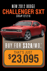 New 2012 Dodge Challenger SXT