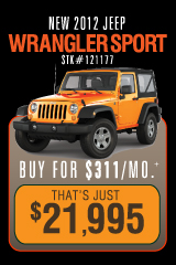 New 2012 Jeep Wrangler Jeep