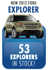 New 2012 Ford Explorer
