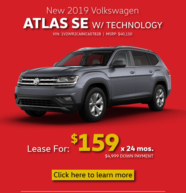 VW Atlas offer