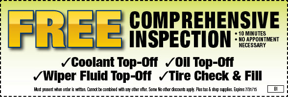 Free Comprehensive Inspection