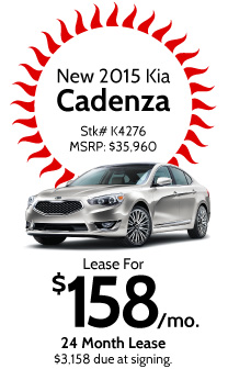 New 2015 Kia Cadenza