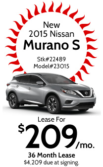 New 2015 Nissan Murano