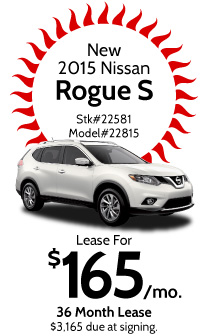 New 2015 Nissan Rogue