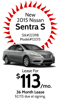 New 2015 Nissan Sentra