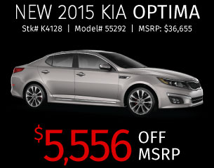 New 2015 Kia Optima