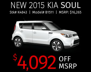 New 2015 Kia Soul