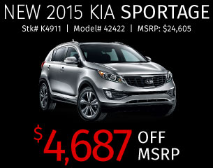 New 2015 Kia Sportage