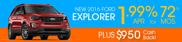 New 2015 Ford Explorer