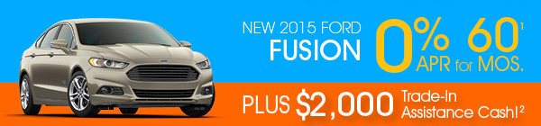 New 2015 Ford Fusion