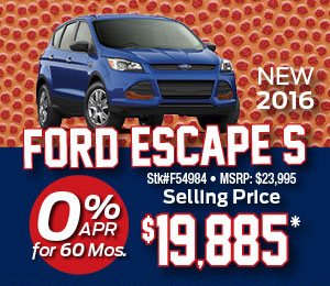 New 2015 Ford Escape