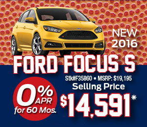 New 2015 Ford Focus