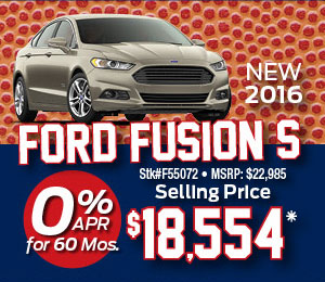 New 2015 Ford Fusion
