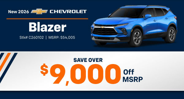 2026 Chevrolet Blazer