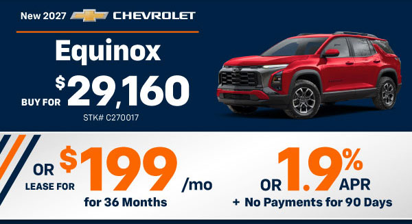 2026 Chevrolet Equinox