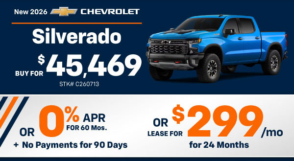 2026 Chevrolet Silverado