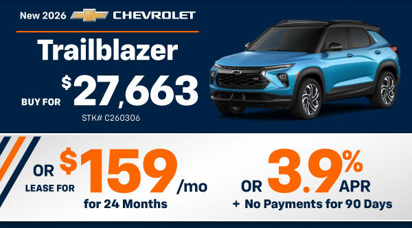 2026 Chevrolet Trailblazer