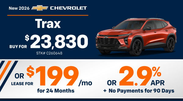 2026 Chevrolet Trax