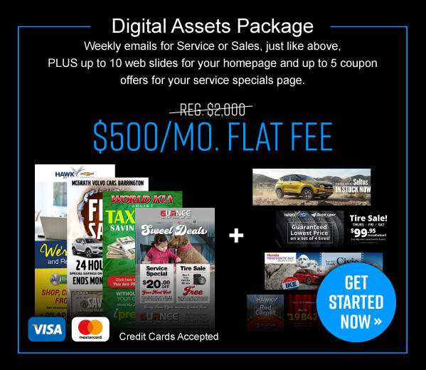 Digital Assets Package $500/month